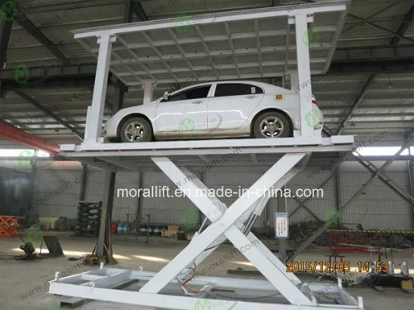 Hydraulic Garage Parking Scissor Car Lift View 8