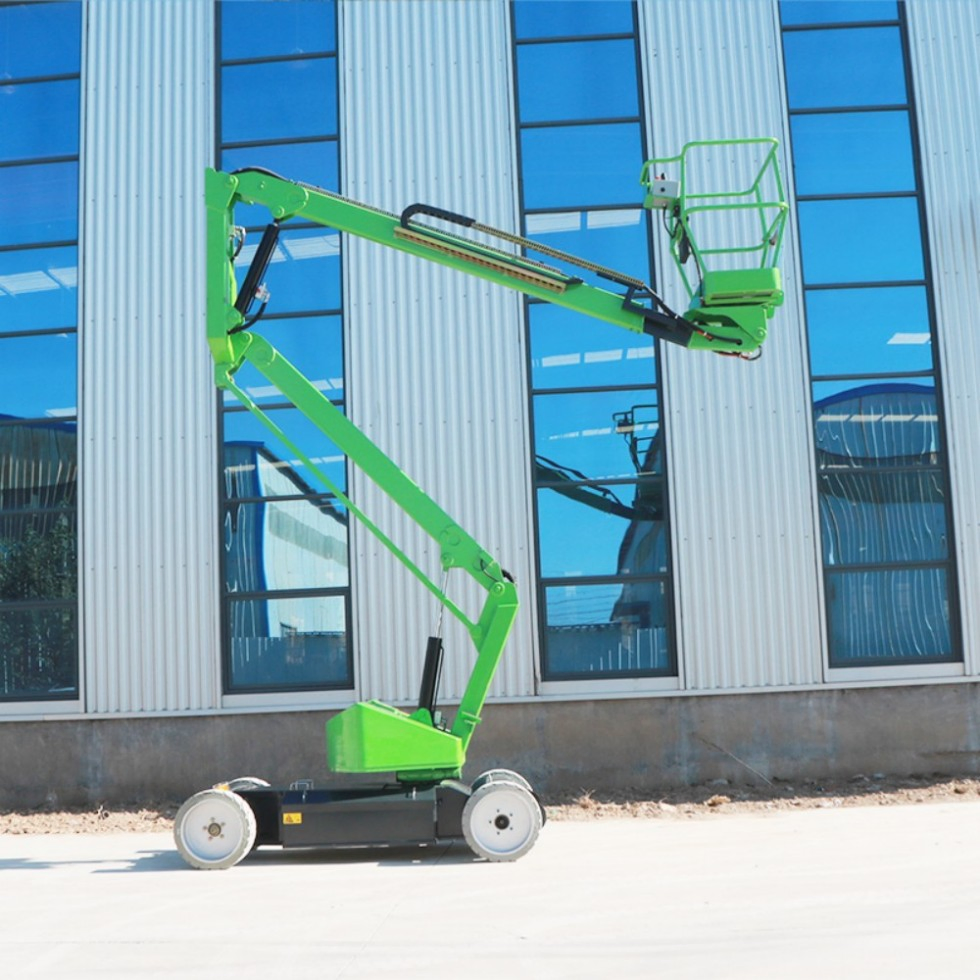 Flexible Electric Articulating Boom Lift Self Propelled Platform with Hydraulic Arm for Narrow Area High Altitude Operation