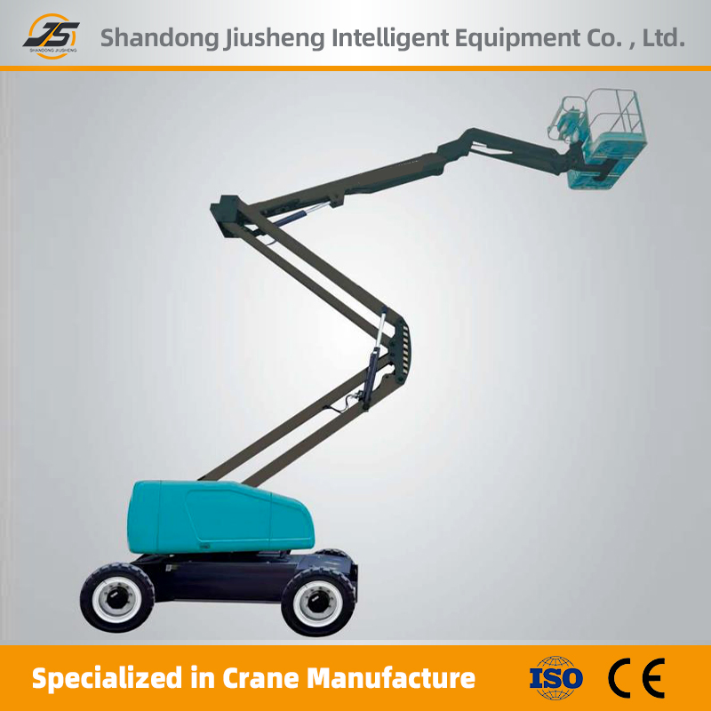 Hydraulic Telescopic Cherry Picker Aerial Platform 10m16m24m Electric Manlift Boom Lift