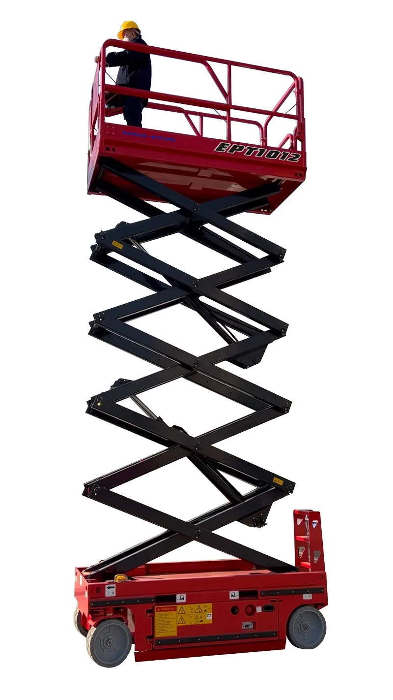 Portable Automatic Moving Indoor Outdoor Construction Aerial Work Platform