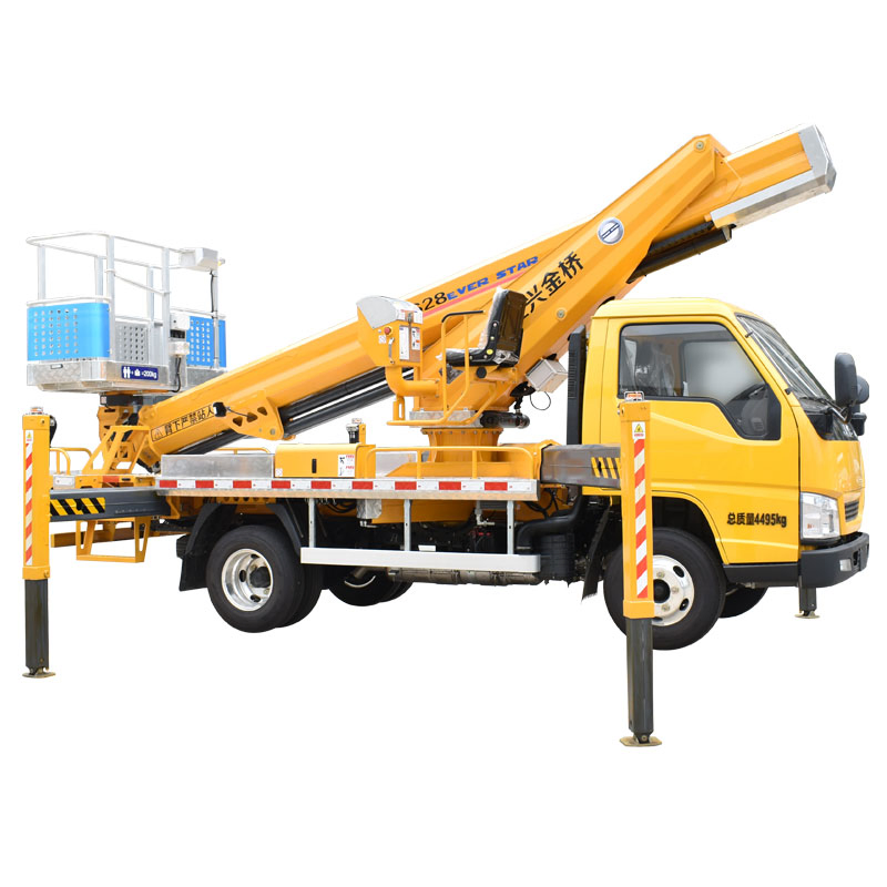 Diese Working Platform with Bucket Truck Automatic Truck Mounted Aerial Lift