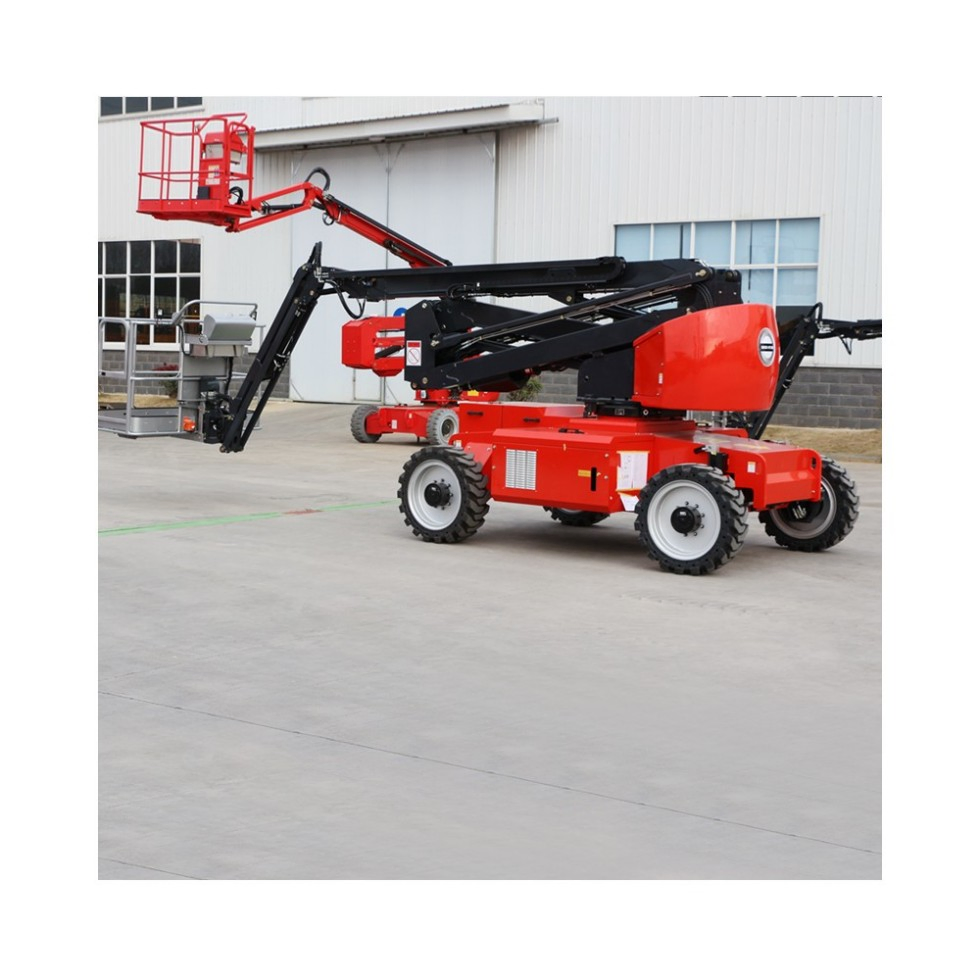 Flexible Electric Articulating Boom Lift Self Propelled Platform with Hydraulic Arm for Narrow Area High Altitude Operation
