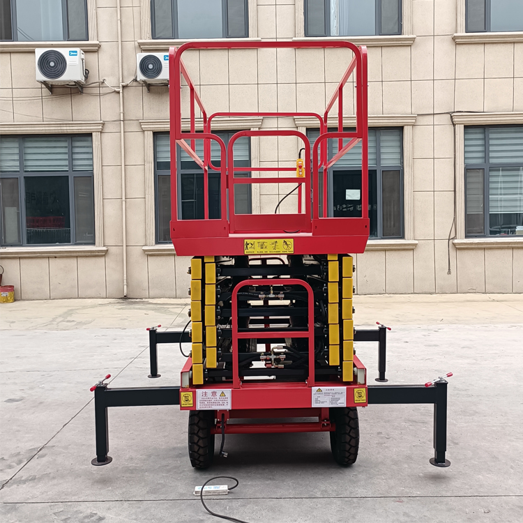 Hydraulic Aerial Work Platform for Indoor Outdoor High Work