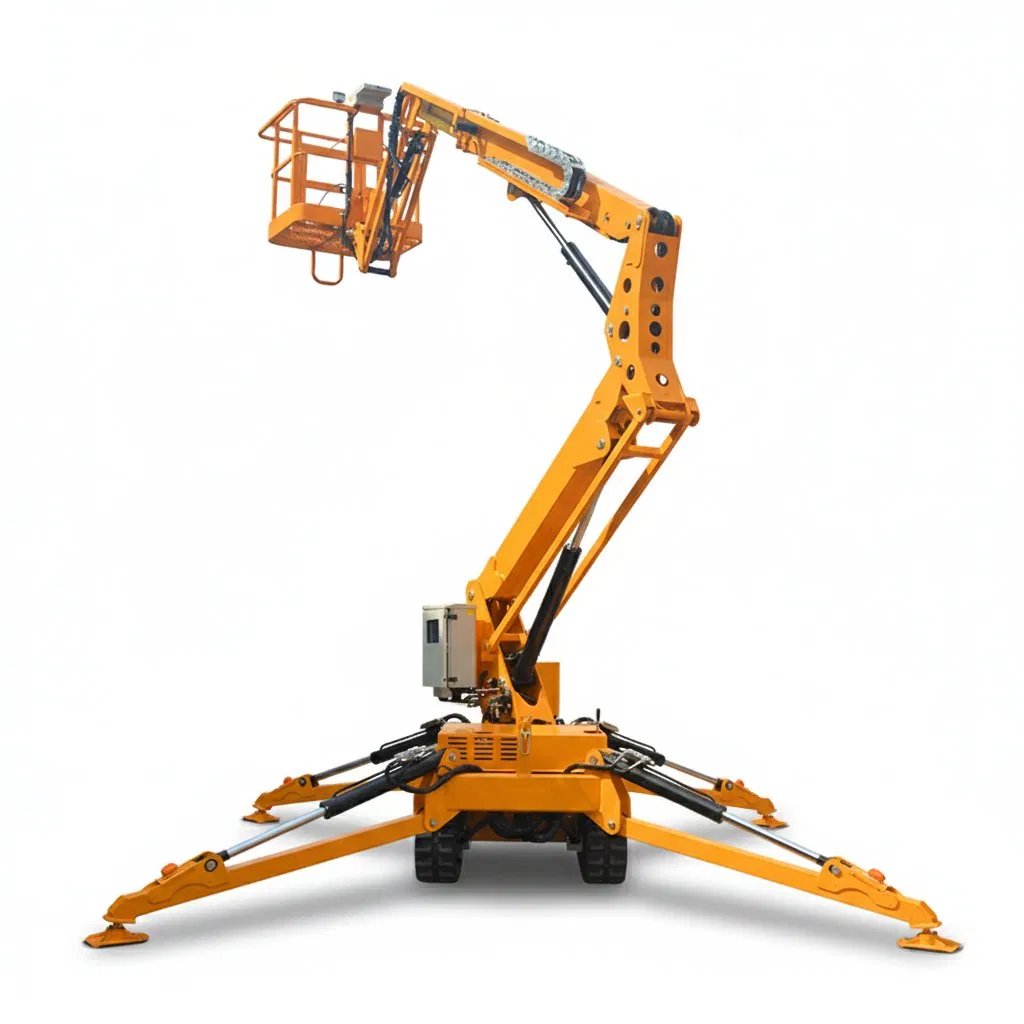 10m Crawler Spider Aerial Work Platform for Indoor and Outdoor Maintenance