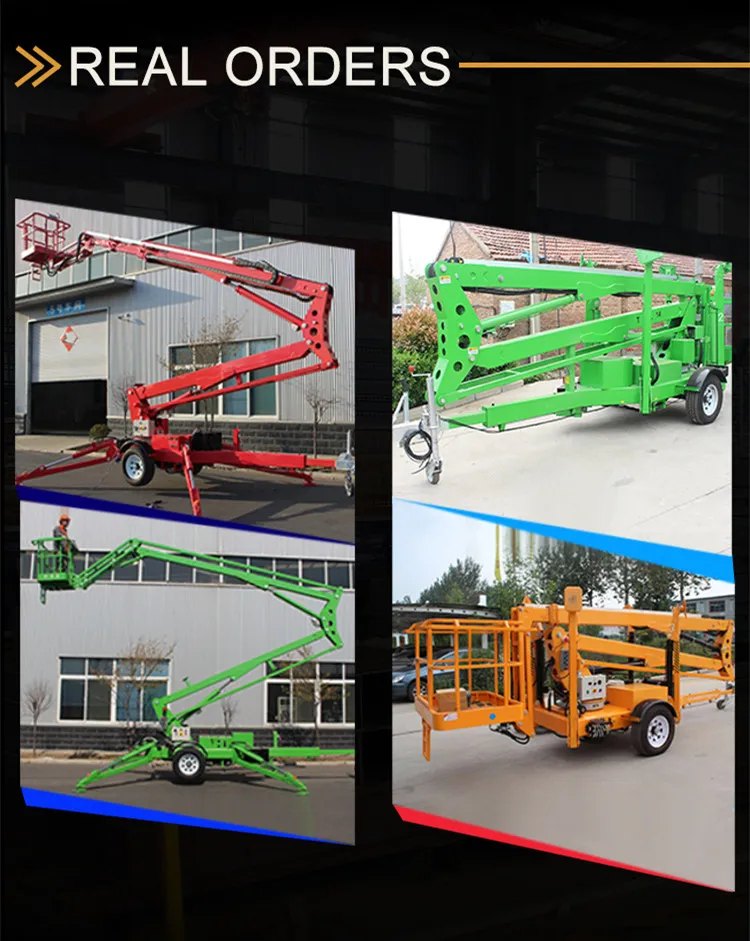 Spider Boom Lift Operation