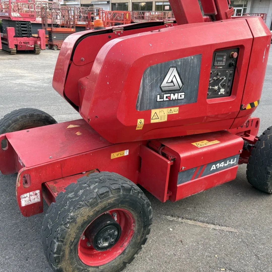 Electric Self Propelled Aerial Work Platform for Sale 9m 11m 12m 14m 16m 18m 20m 24m 26m Articulating Boom Lift Man Lift Aerial Work Platform