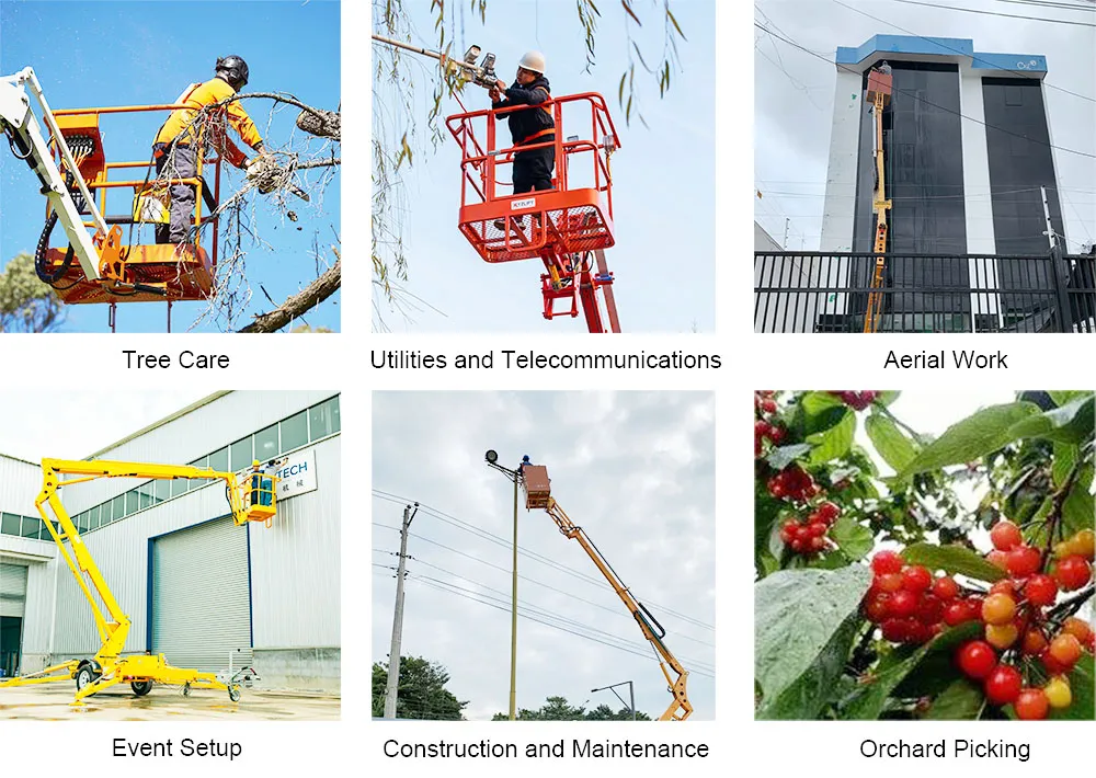 Towable Boom Lift Application