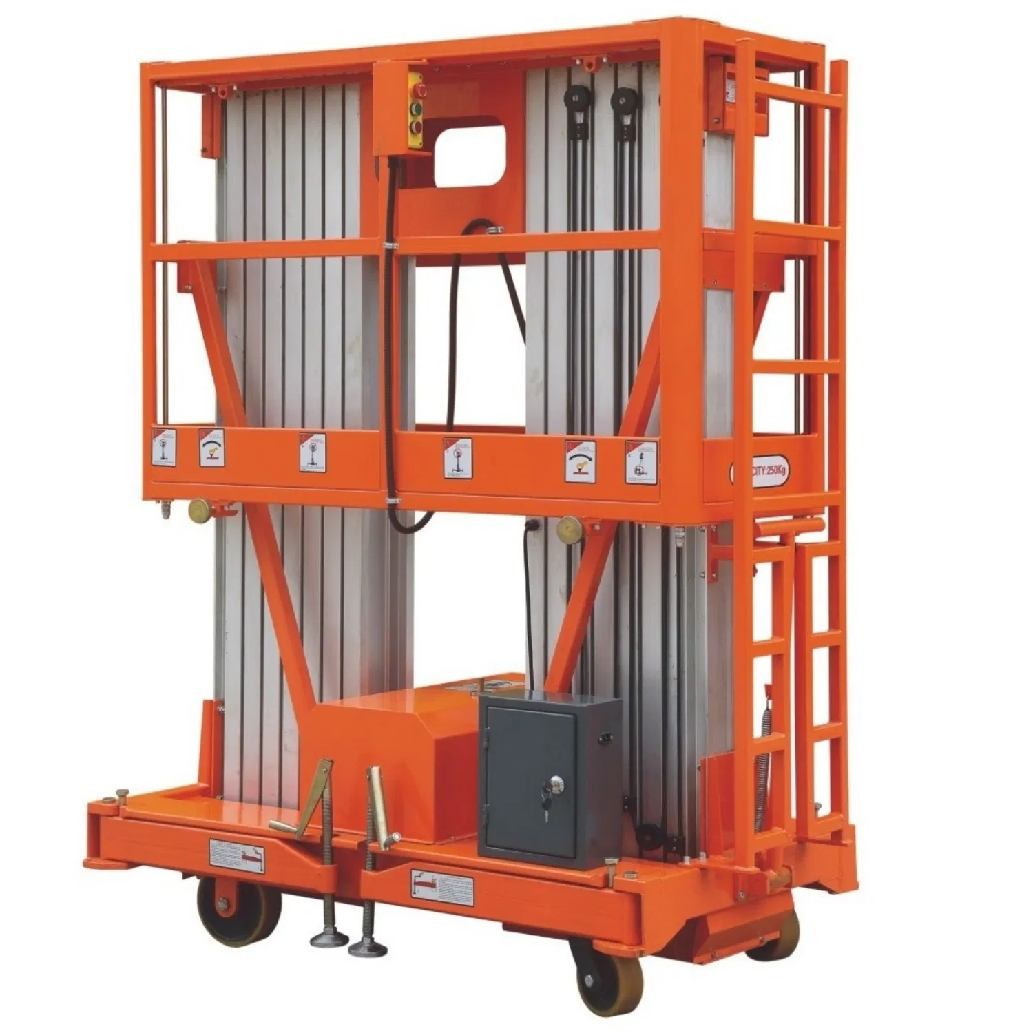 High Quality Diesel 500kg 16m Aerial Work Platform, Heavy Duty Outdoor Aerial Lift Platform Ideal for Construction and Maintenance