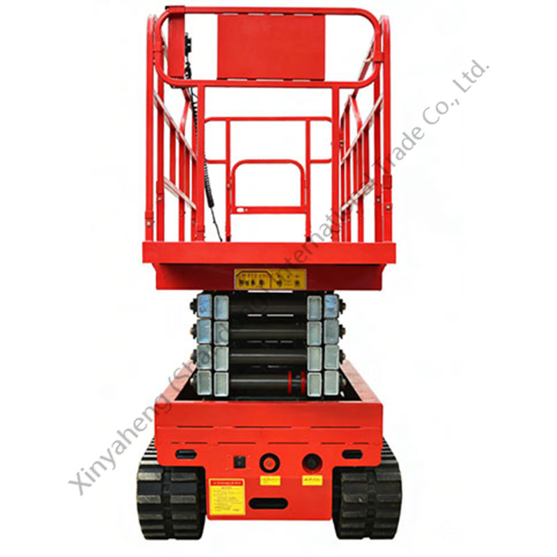 Safe Stable Crawler Type Self-Propelled Scissor Structure Work Platform Lift Machines