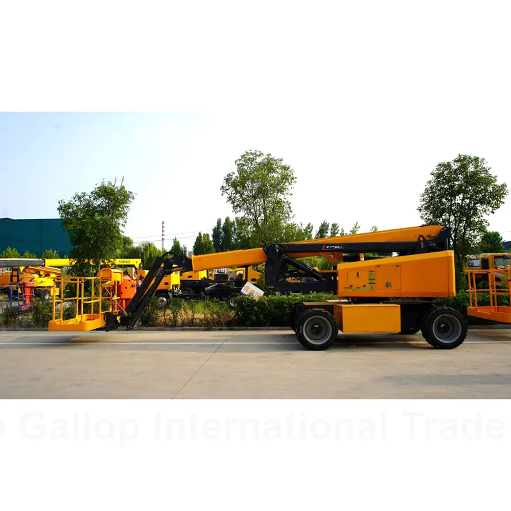 16m Self-Propelled Mast Boom Lift Awp Indoor Aerial Work Platform