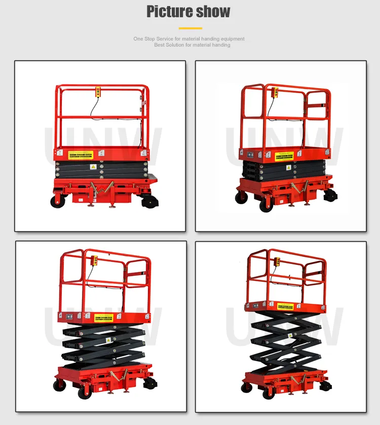 Mini Scissor Lift Detail 2
