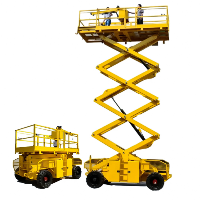 Tracked Scissor Lift 26FT for Sale, CE Approved, Ideal for Rough Terrain and Outdoor Use