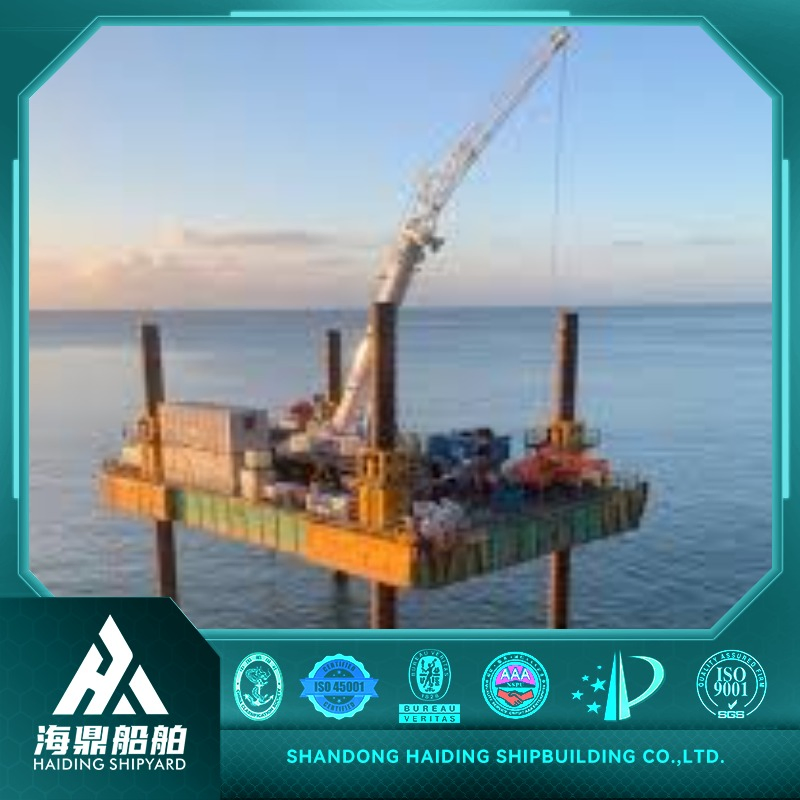 Modular Living Facilities Offshore Jack-up Production Platform Personnel Living Support Lifting Device Jack up Barge