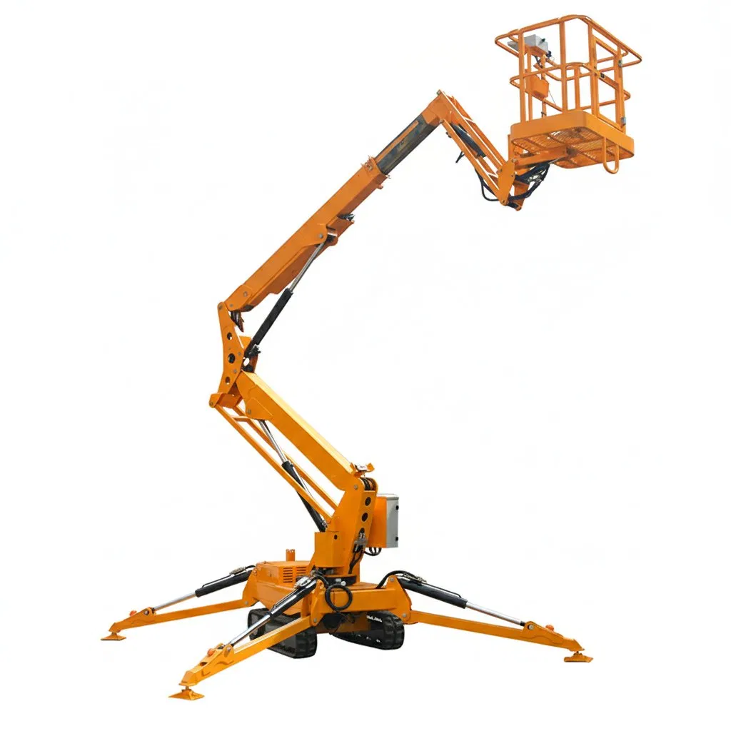 10m Crawler Spider Aerial Work Platform for Indoor and Outdoor Maintenance