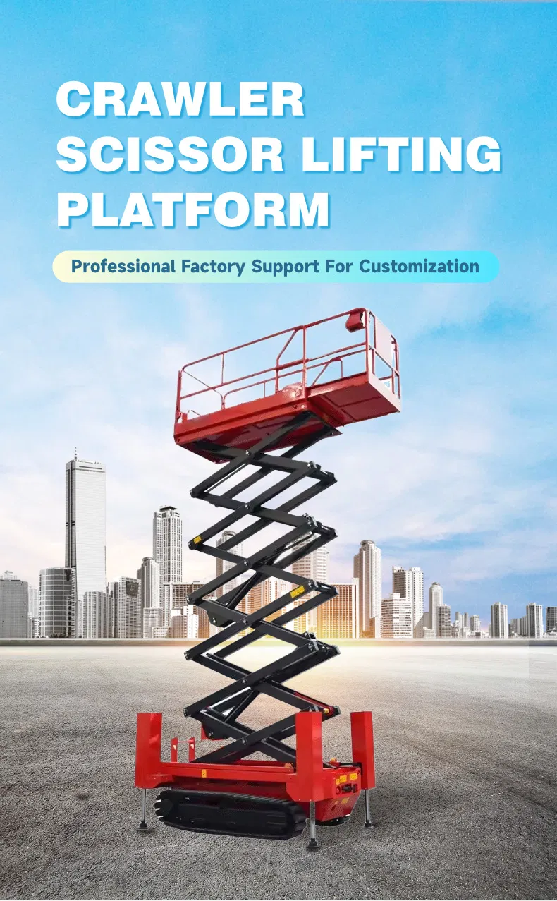 Crawler Scissor Lift Display