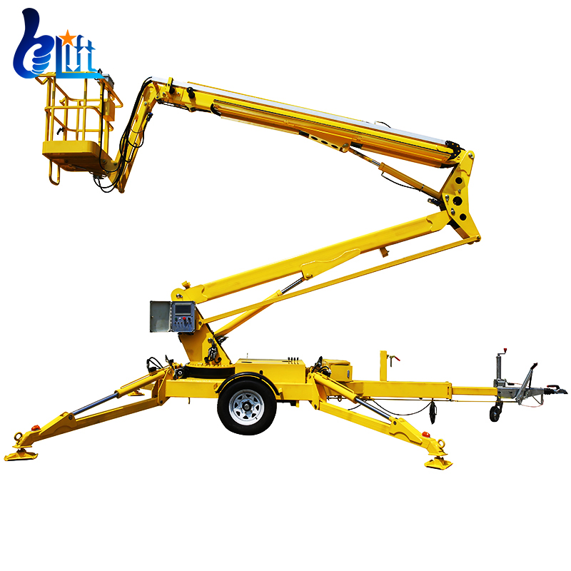 Beterlift 10m-24m Electric Hydraulic Articulated Spider Towable Boom Lift