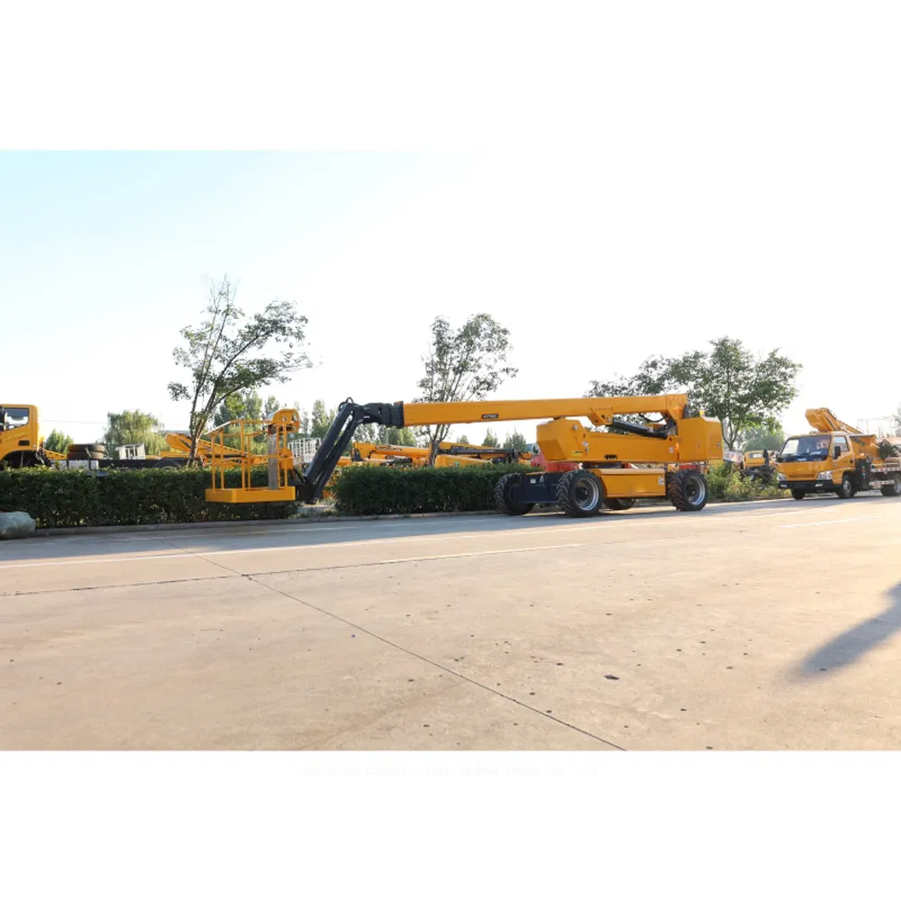 16m Self-Propelled Mast Boom Lift Awp Indoor Aerial Work Platform