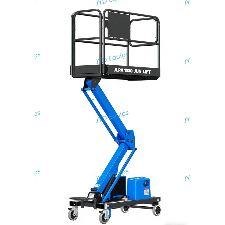 5.1m Indoor Working Height Max Customizable Pillar Mobile Aerial Work Platform