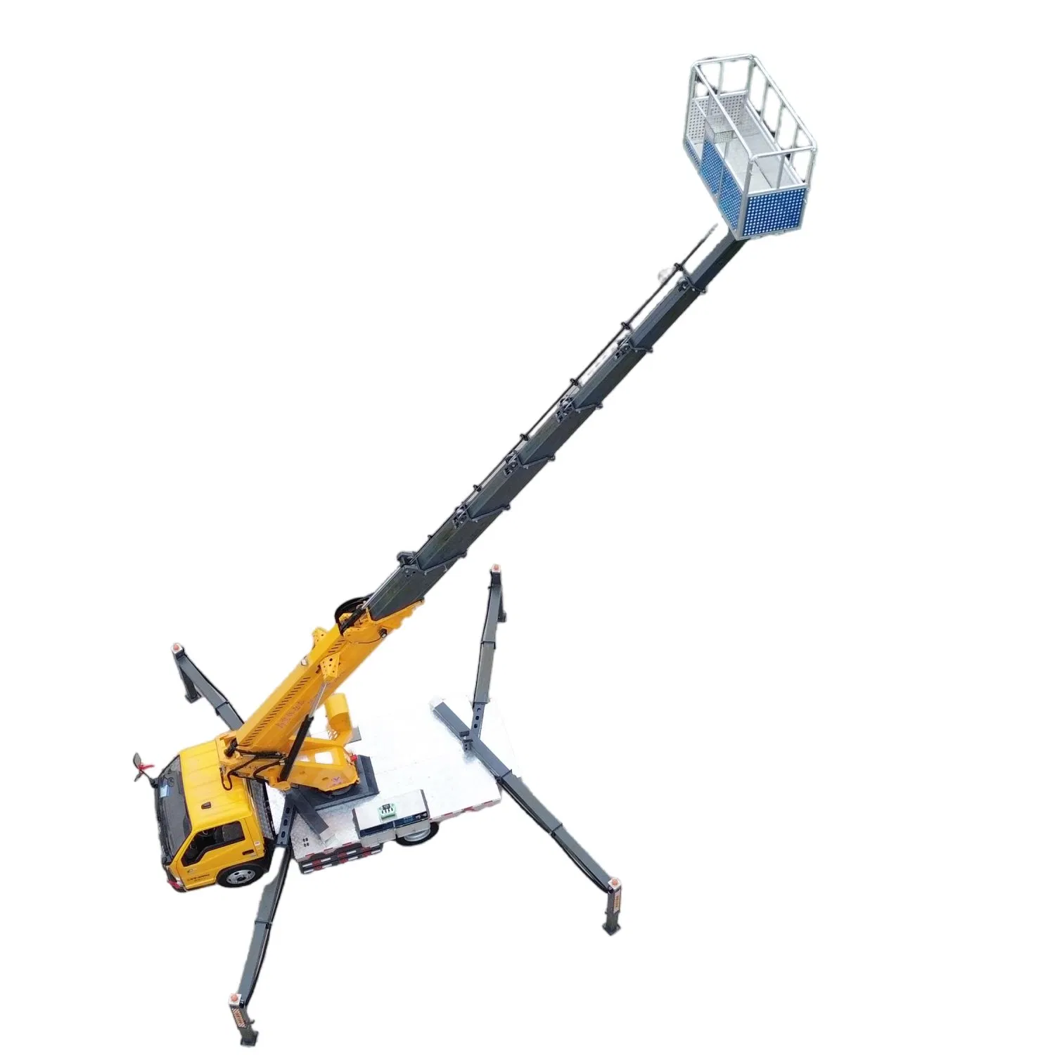 Self-Propelled Hybrid Aerial Work Platform for Outdoor Versatility 32m Lifting Height Small Cranes for Sale