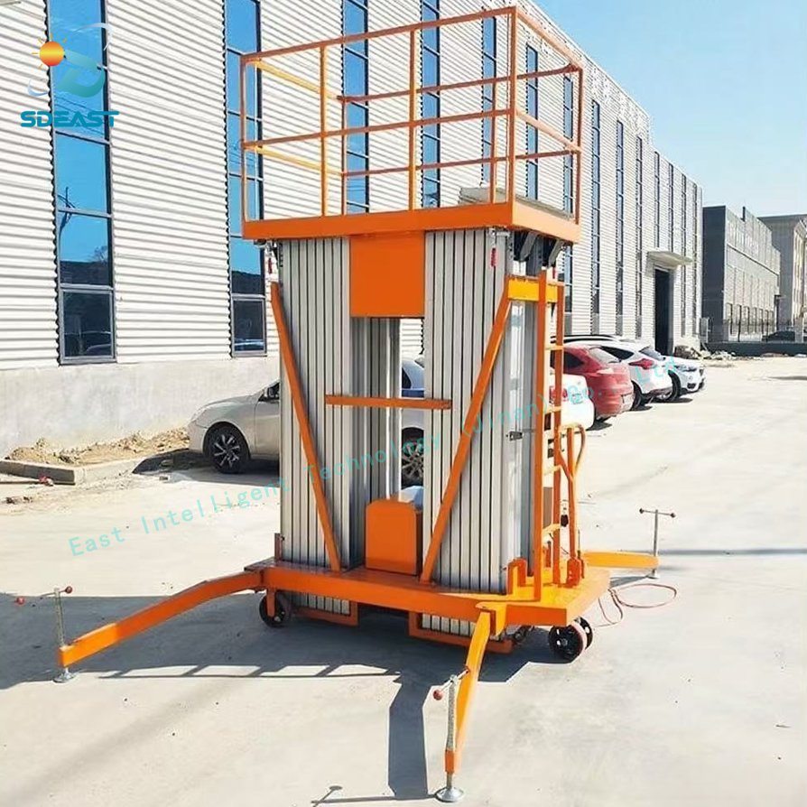 Advanced Redundant Safety System Backup Lift Platform with Integrated Emergency Descent Control for Reliable Elevated Work and Personnel Protection