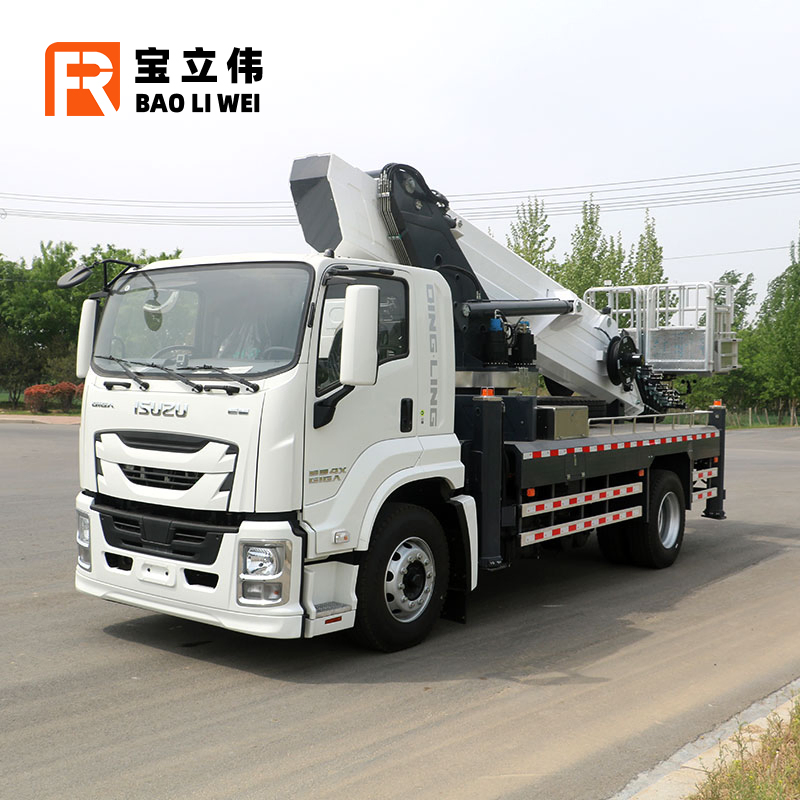 Isuzu Truck Mounted Aerial Work Platform 43m Bucket Truck Boom Lift High Altitude Working Truck