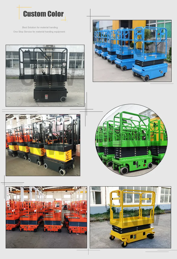 Mini Scissor Lift Detail 5