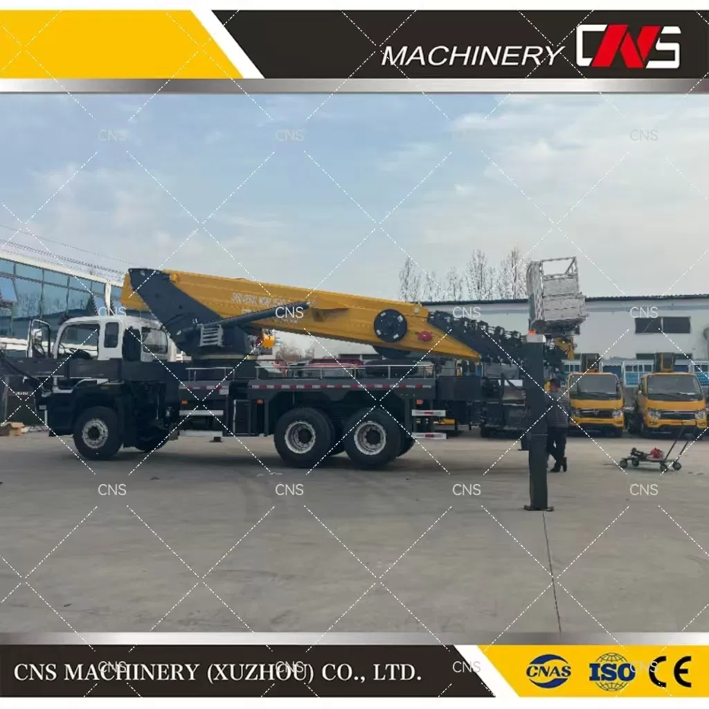 China Factory Manlift Price Boom Lift with Bucket Truck Mounted Aerial Work Telescopic Boom New Aerial Platform