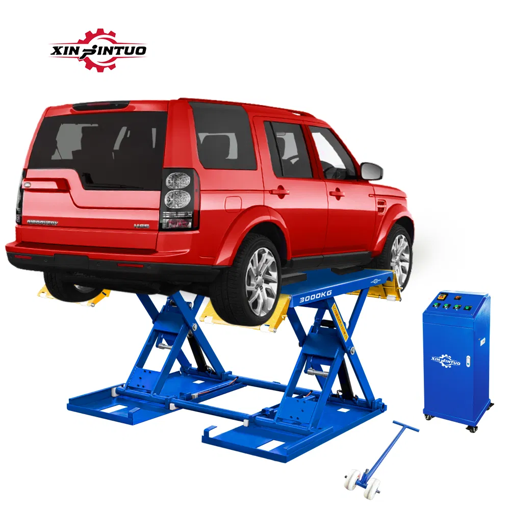 3t Automotive Hydraulic Scissor Elevator Vehicle Lifter Car Lift for Sale