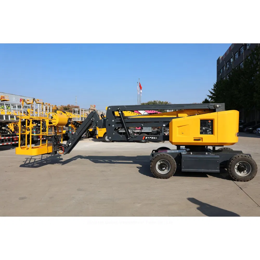 16m Self-Propelled Mast Boom Lift Awp Indoor Aerial Work Platform