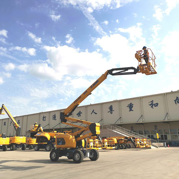 Xuzhou Factory 20m Towable Hydraulic Articulating Boom Lift Xga20K Cheap Price on Sale