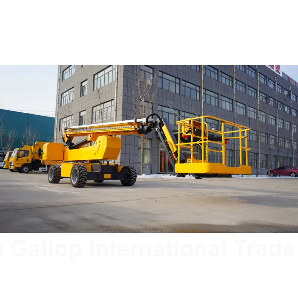 16m Self-Propelled Mast Boom Lift Awp Indoor Aerial Work Platform