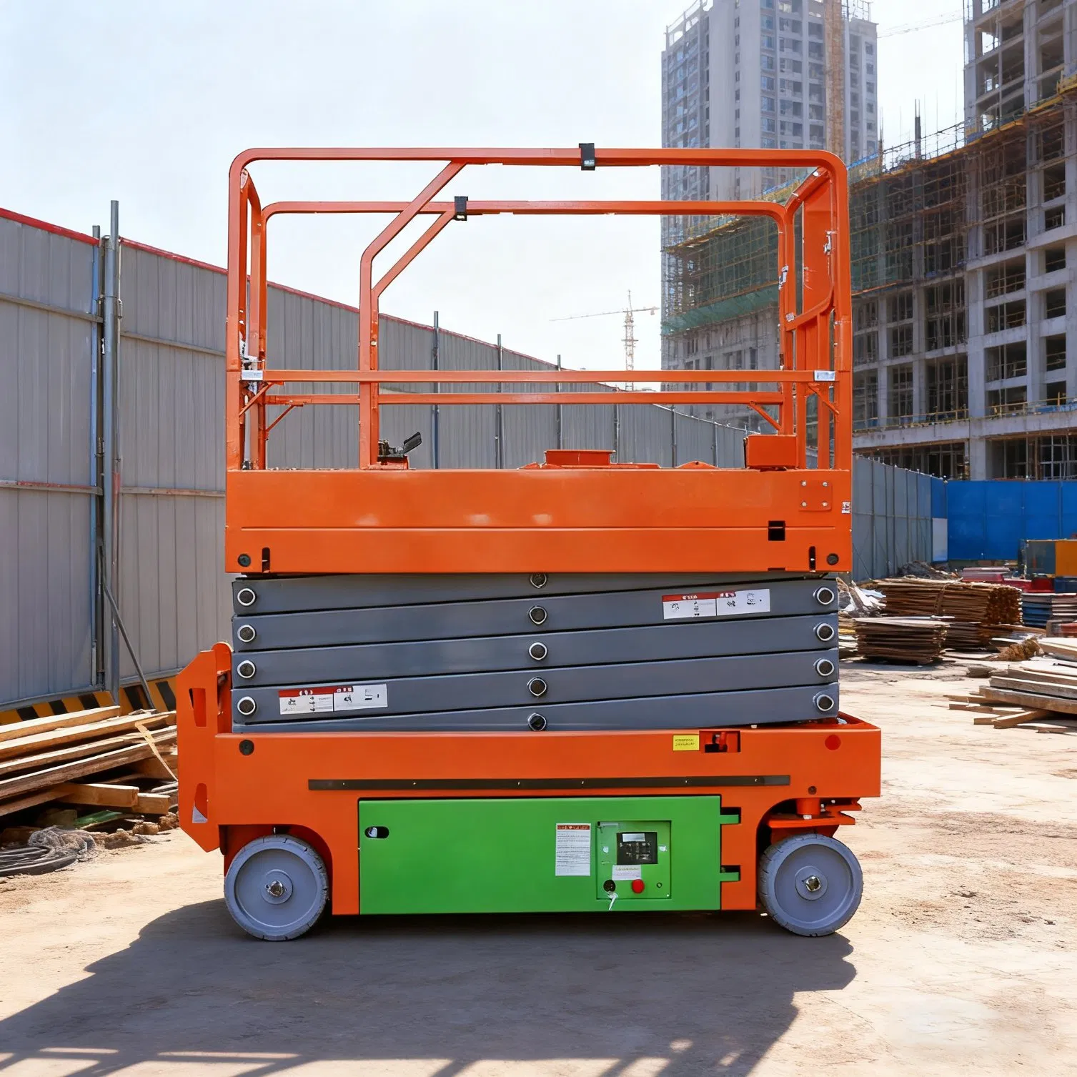 Mobile 4-16m Self-Propelled Rough Terrain Hydraulic Scaffolding Platform off-Road Table Electric Aerial Working Scissor Lift