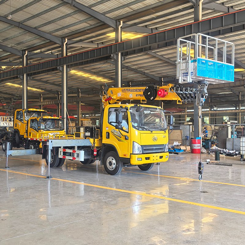 20m Lifting Height All-Terrain Diesel Compact Enhanced Precision-Lift Versatile Aerial Work Platform