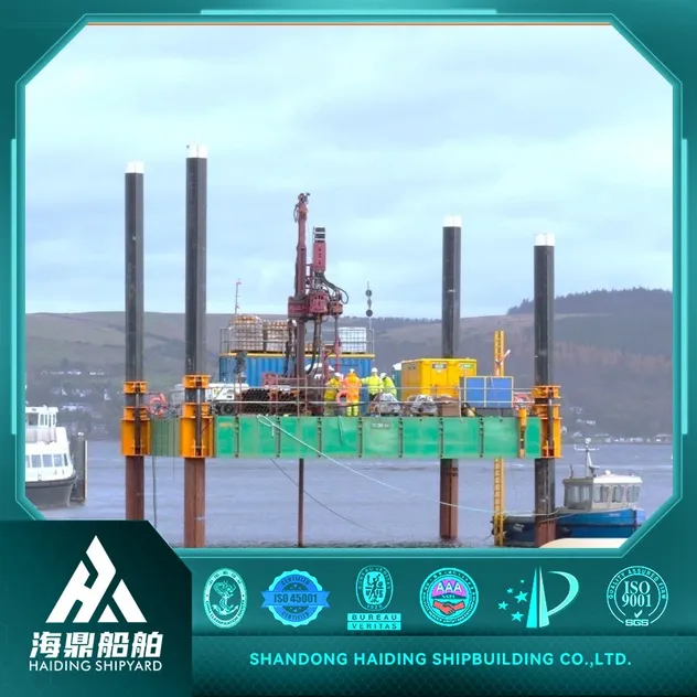 Jack up Barge Support