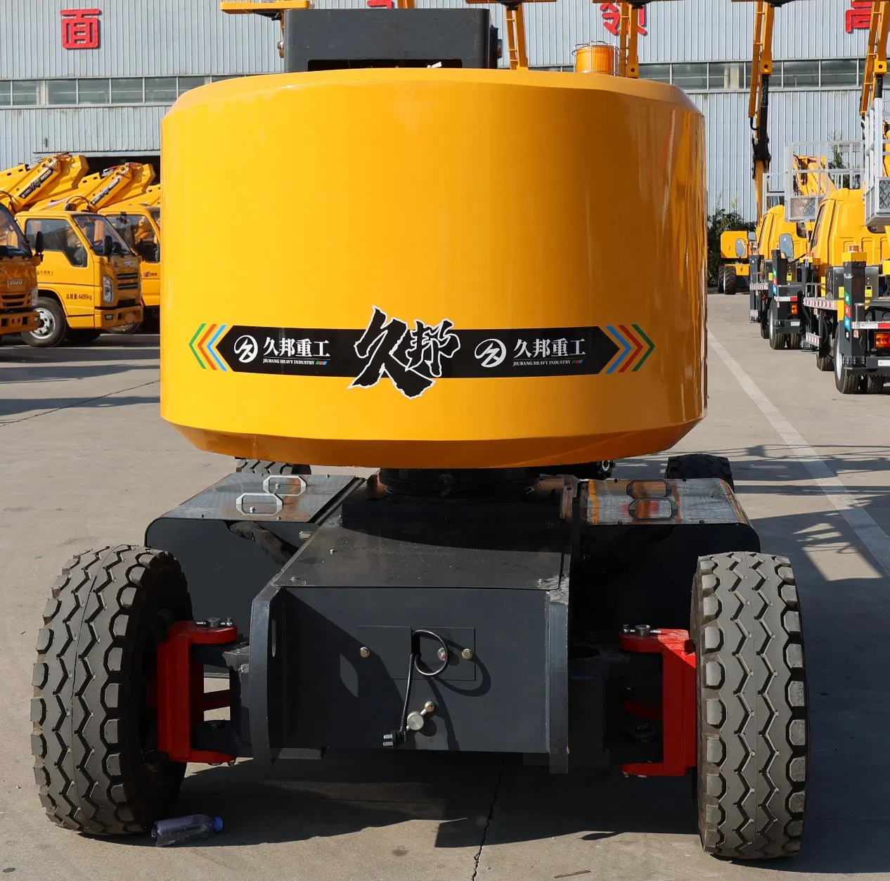 Versatile Self-Propelled Electric Boom Lift for Aerial Work