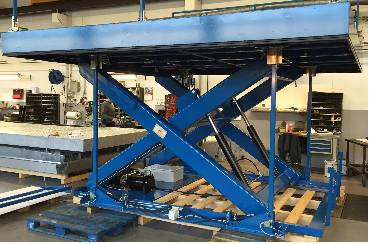 Hydraulic Scissor Lift Turn Table Lift