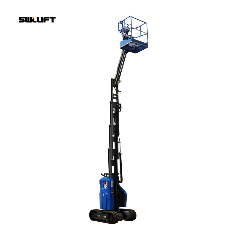 Push Around Single Mast Lift for Low Level Access Tasks