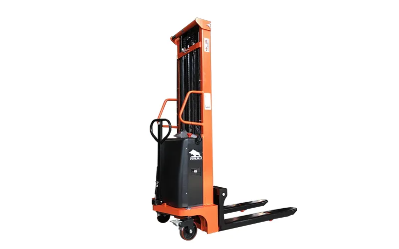 Hand Push, Lift by Electric, Semi-Electric Stacker