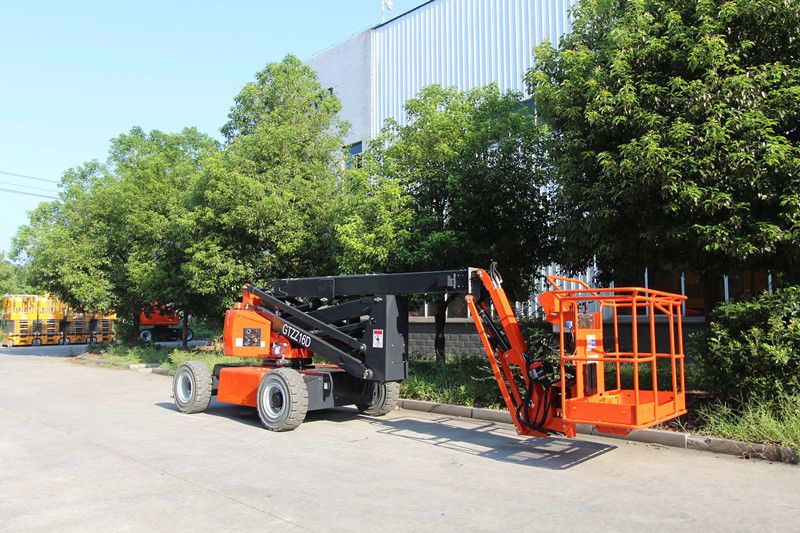 14m 16m 18m 20m 22m Electric Lifting Equipment Self-Propelled Cherry Picker Aerial Work Platform Articulated Boom Man Lift with CE