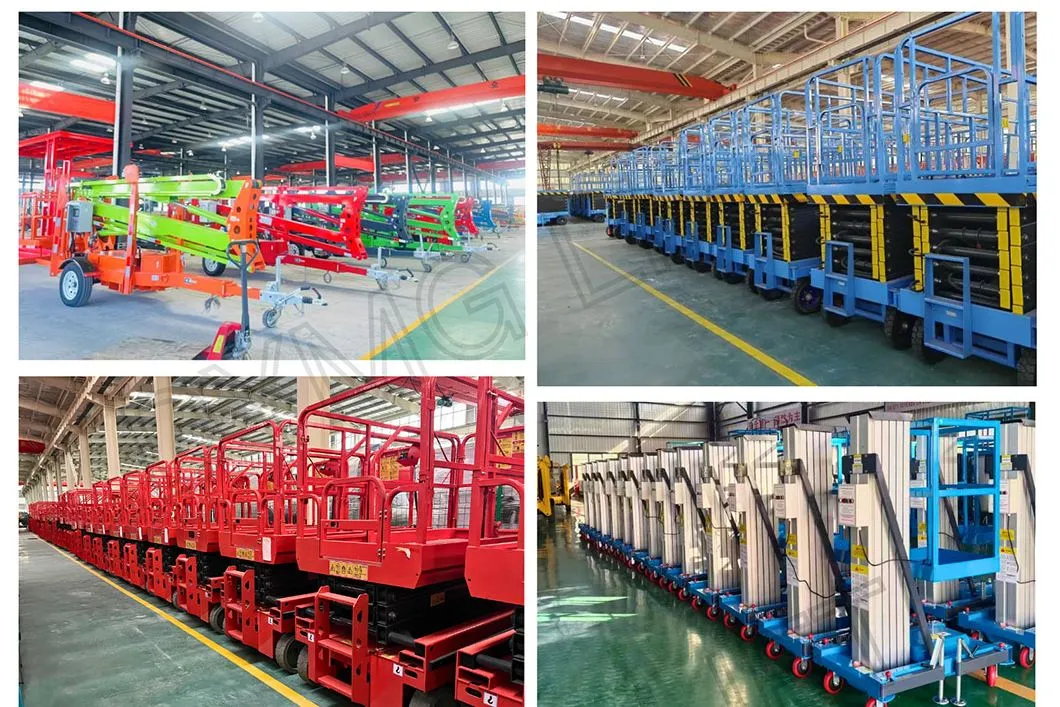 Working Scissor Lift