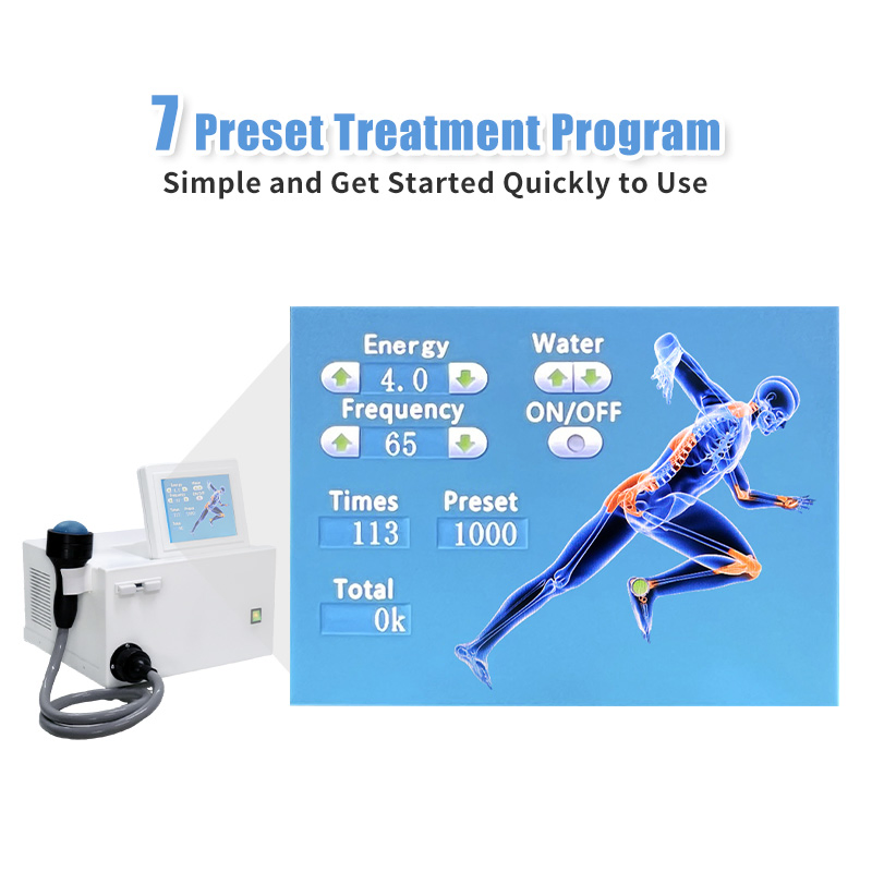 Medical Focus Shockwave Therapy Equipment for Chronic Pain Management &amp; Tissue Repair