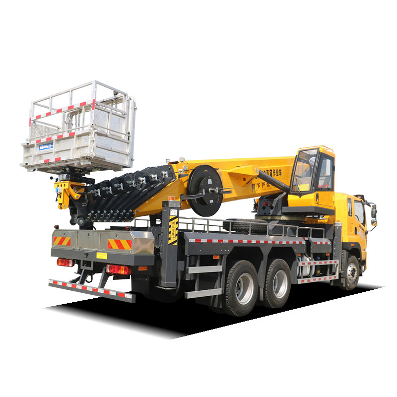 60m High Altitude Operation Truck Electric Boom Lift Aerial Work Platform Trucks with Remote Control for Sale