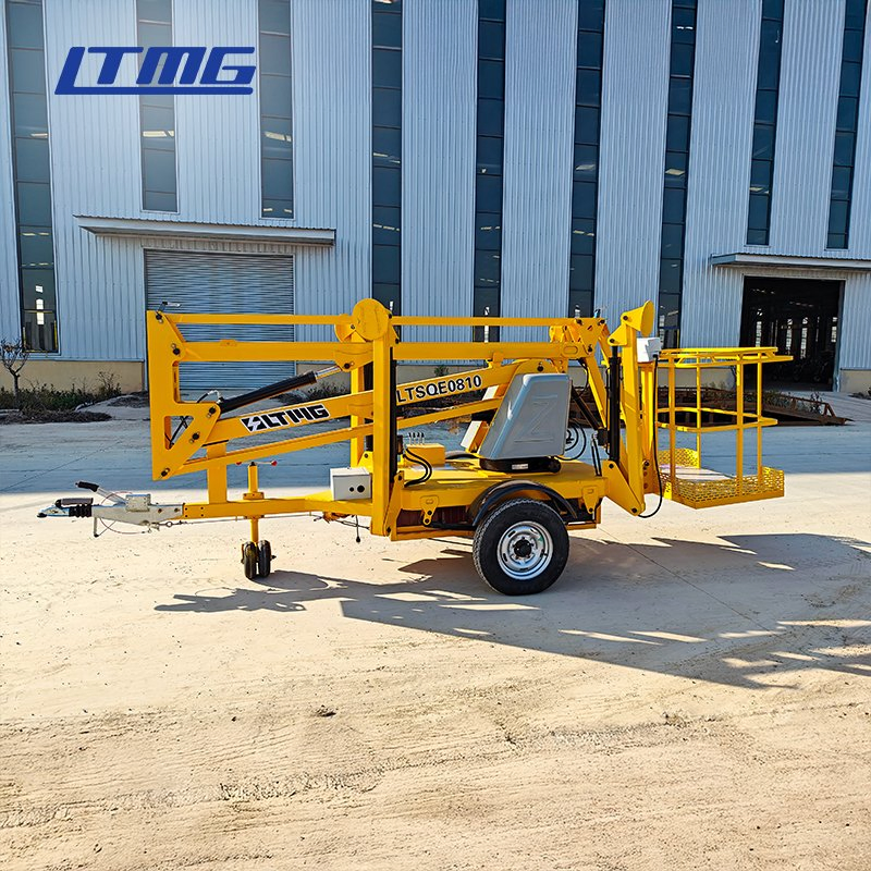 Ltmg Hydraulic Man Mobile Bucket Aerial Work Towable Articulated Telescopic Cherry Picker Trailer Mounted Spider Boom Lift