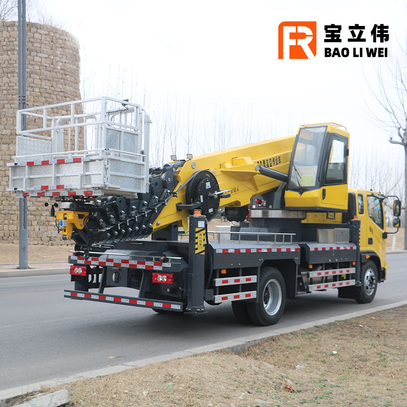Foton High Altitude Working Truck Truck Mounted Aerial Work Platform 45m Bucket Truck Boom Lift