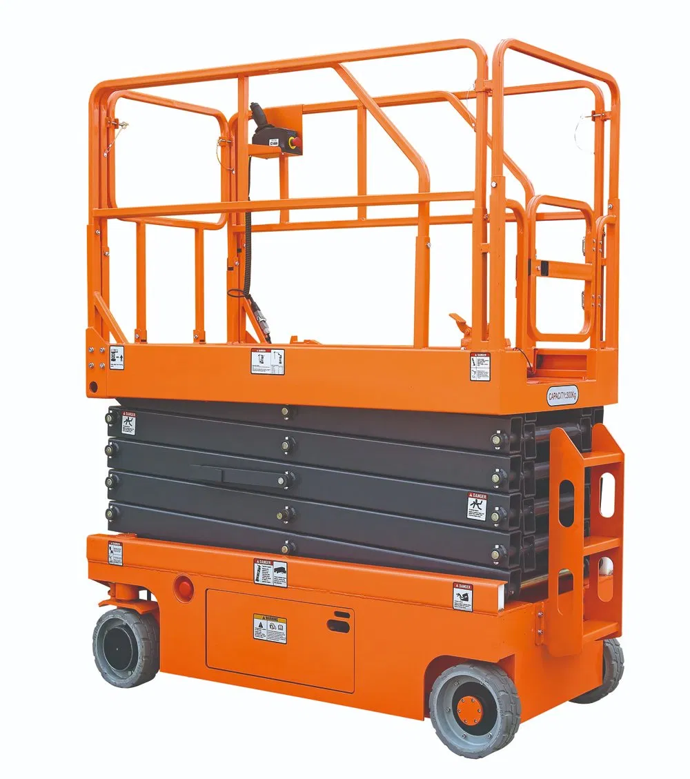 Battery Driven Aerial Work Platform for Indoor and Outdoor Use