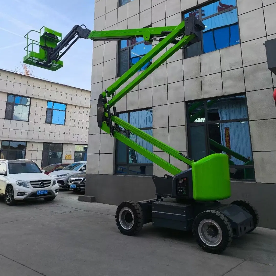 High Quality Outdoor Electric/Diesel Articulated Boom Aerial Work Platform Articulated Spider Boom Lifting Platform
