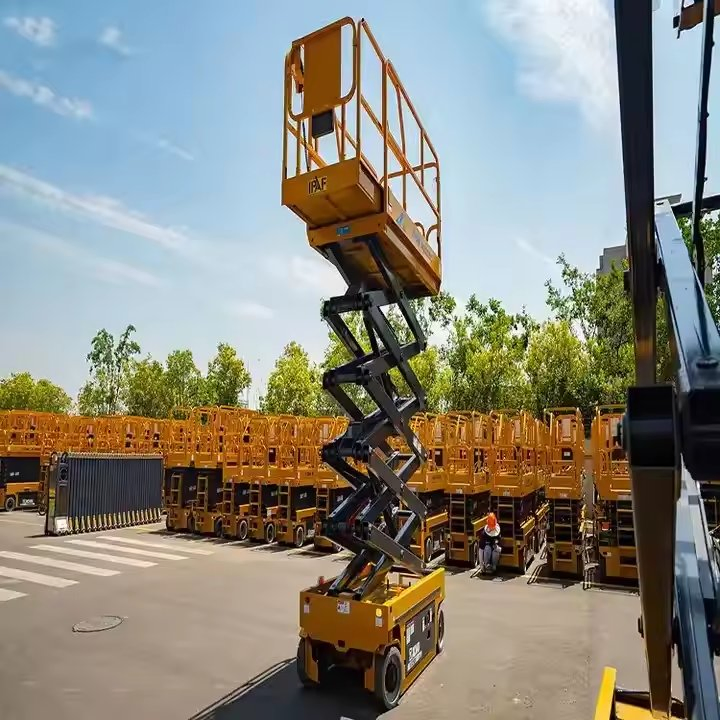 High Quality Electric Scissor Lifts Xg1212HD 12m High Mobile Elevated Scissor Lifts Aerial Work Platform