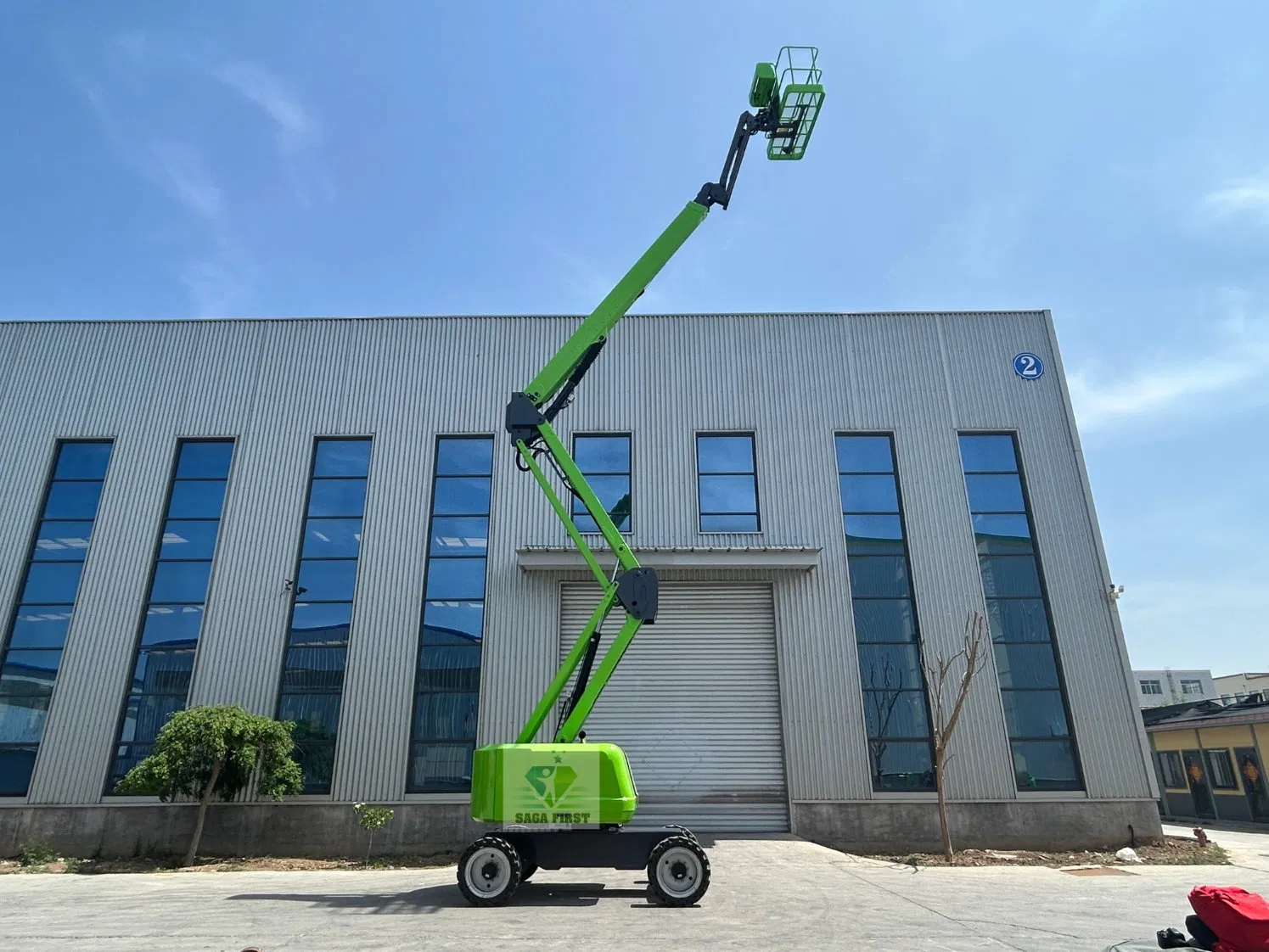 V18d 18m Diesel Boom Lift: High Efficiency &amp; All-Terrain Adaptability