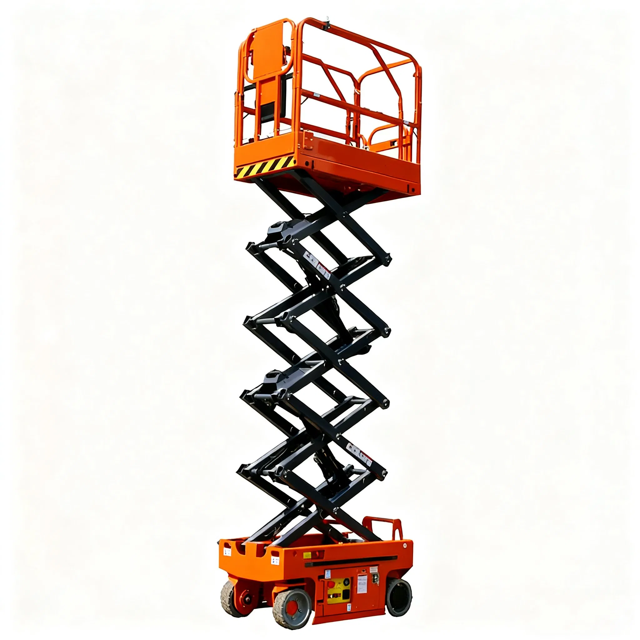 Mobile 4-16m Self-Propelled Rough Terrain Hydraulic Scaffolding Platform off-Road Table Electric Aerial Working Scissor Lift