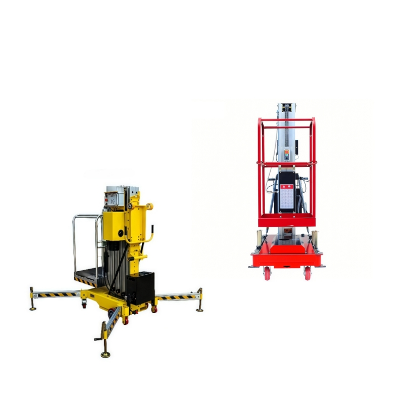 Tianlu 6m Vertical Lift Single Mast Hot Selling Australia New Design